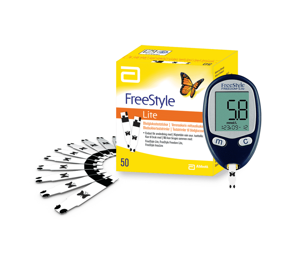 FreeStyle Lite-verenglukoosiliuskat ja ZipWik™ -toiminto