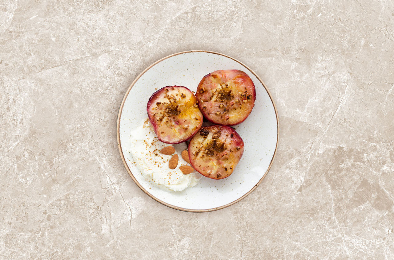 Nectarines rôties
