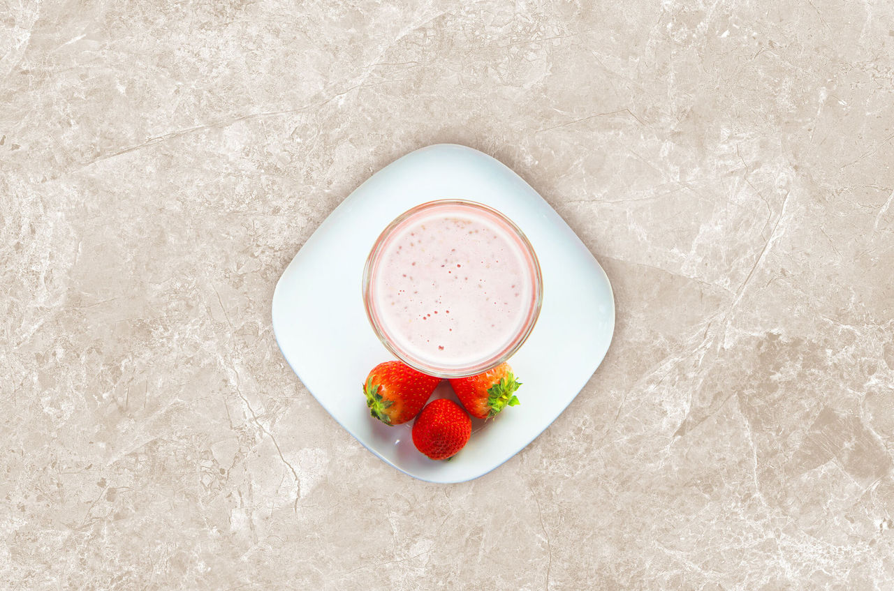 Verrine fruits rouges