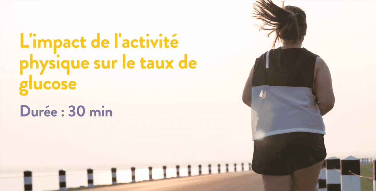 activité diabète une personne qui court