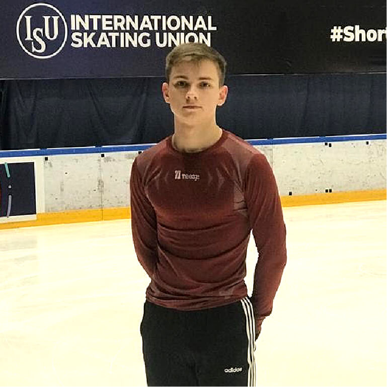 Competitive figure skater Dillon Judge