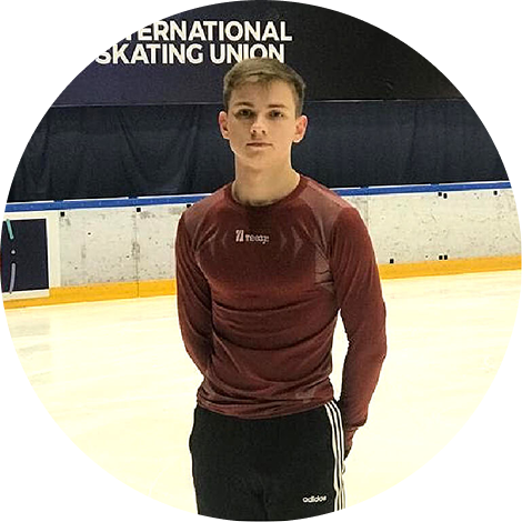 Competitive figure skater Dillon Judge