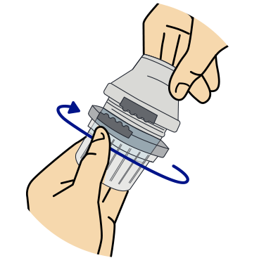 Image showing sensor applicator