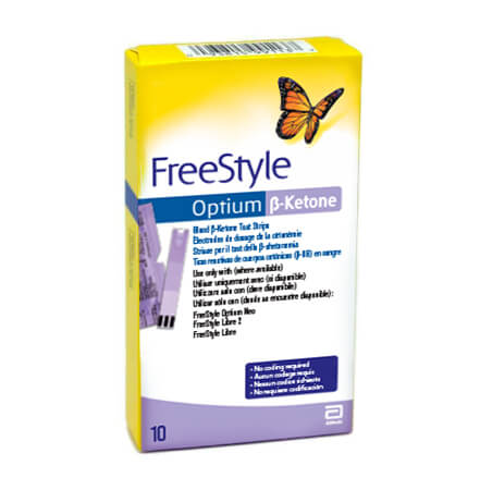 FreeStyle Optium β Ketone Test Strips box