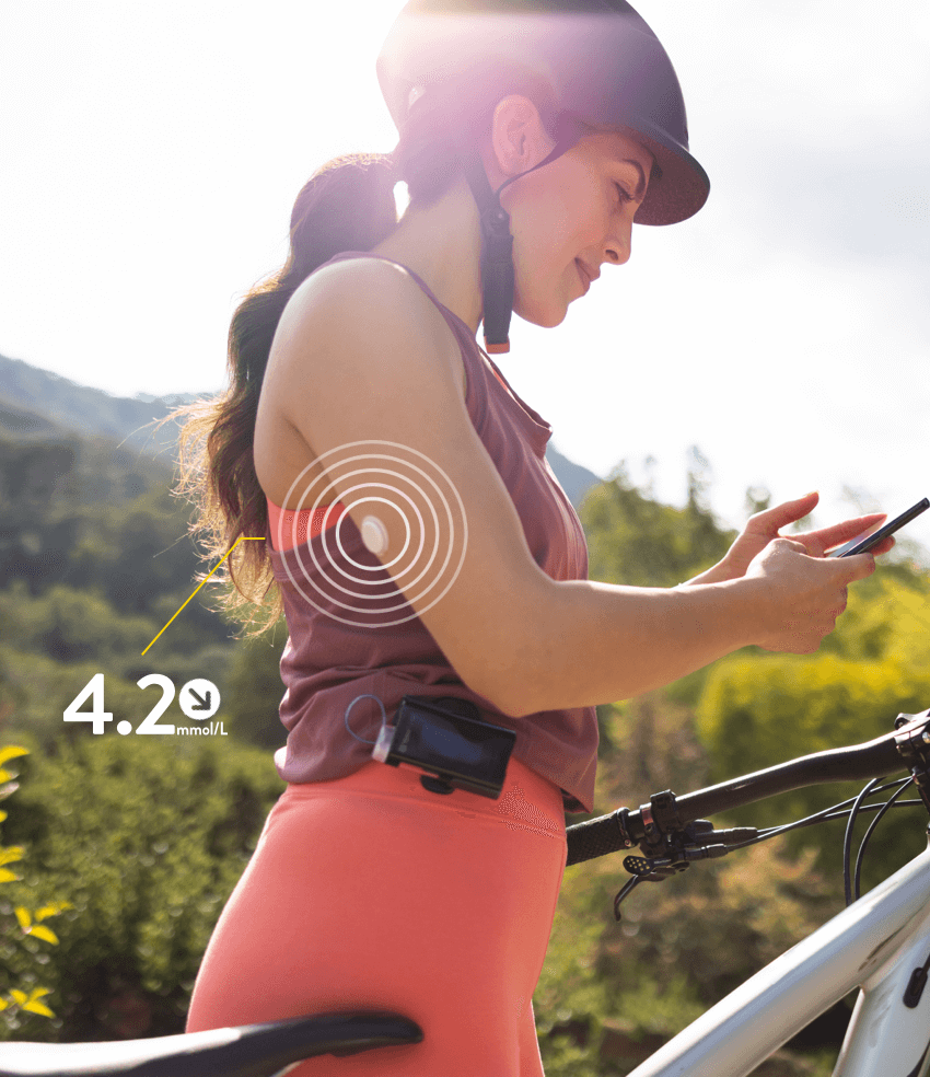 Young adult wearing Ypsomed holding a ball