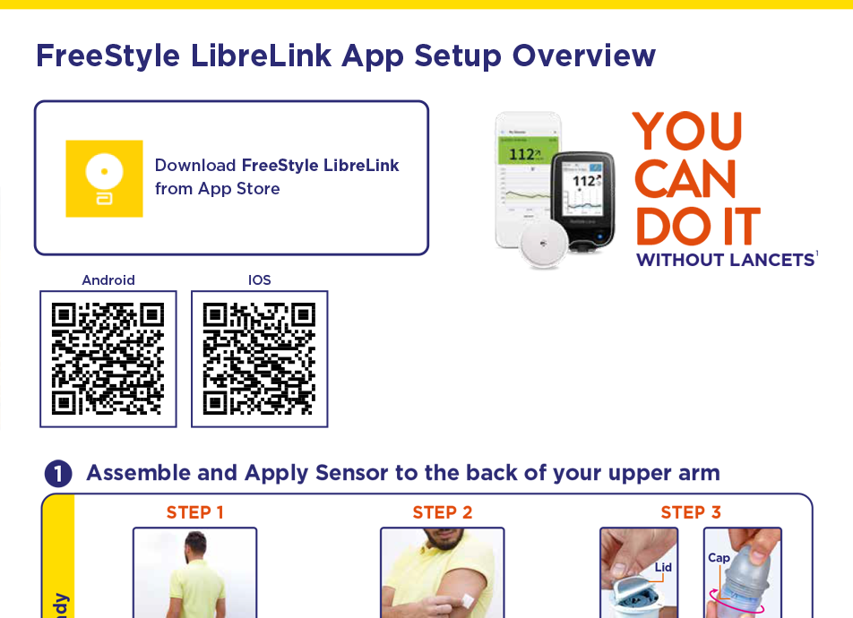 FreeStyle LibreLink App Setup Overview