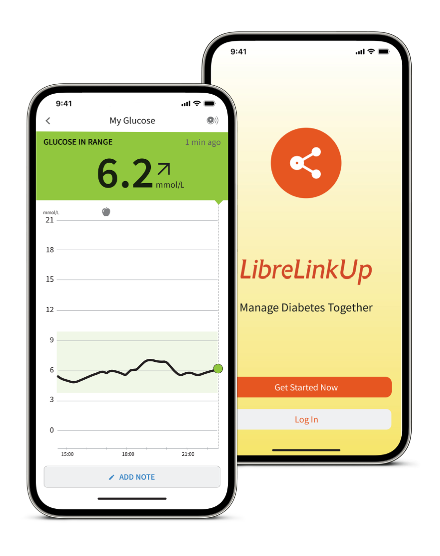 Verbinden met de app FreeStyle LibreLink
