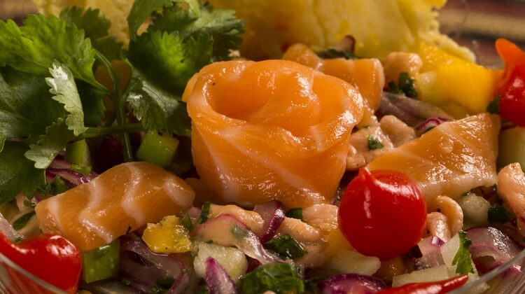 Ceviche z łososia