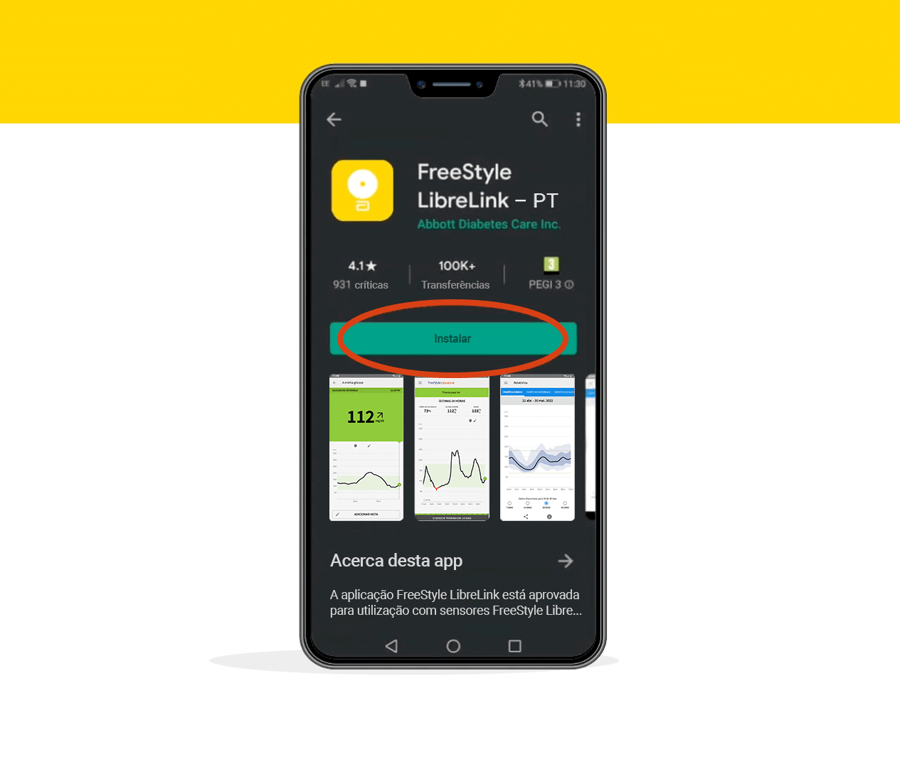 Como utilizar o FreeStyle LibreLink no Android