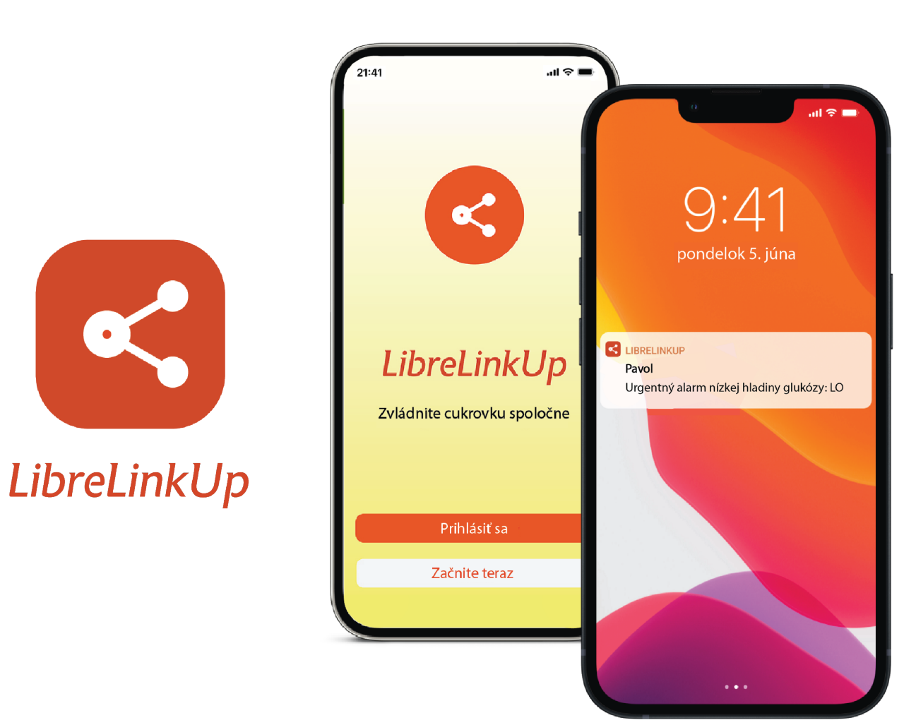 Mobilná aplikácia FreeStyle LibreLink