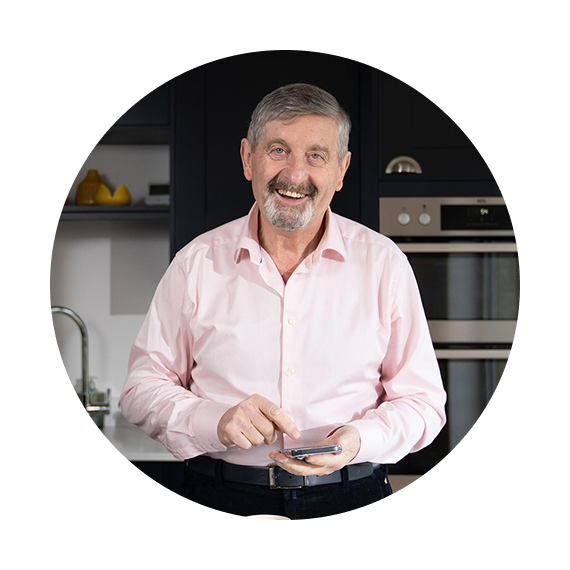 chef giancarlo caldesi smiling