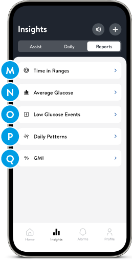 Reports in Libre app