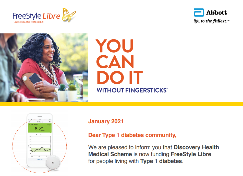 2021 Discovery Health Medical Scheme FreeStyle Libre Benefits